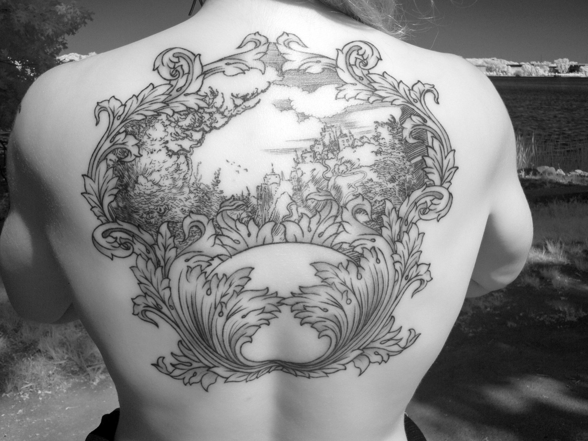 Infrared Tattoo Photography by Eric